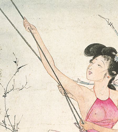 衡水-胡也佛的仕女画和最知名的金瓶梅秘戏图